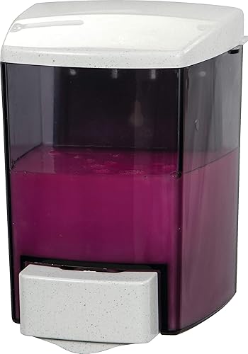 San Jamar S30TBK Bulk Liquid-Lotion Soap & Hand Sanitizer Dispenser, 30 oz. Capacity, Black